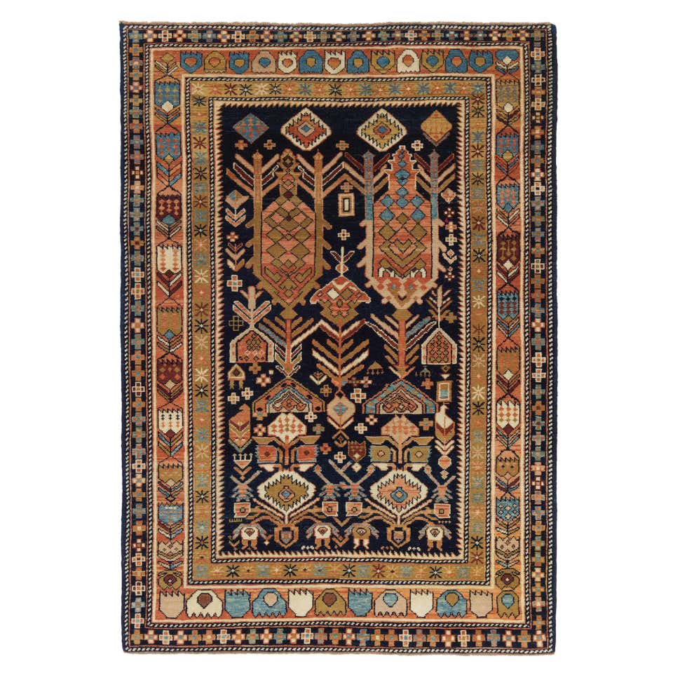 Antique Caucasian Chichi Rug, circa 1880 For Sale at 1stDibs