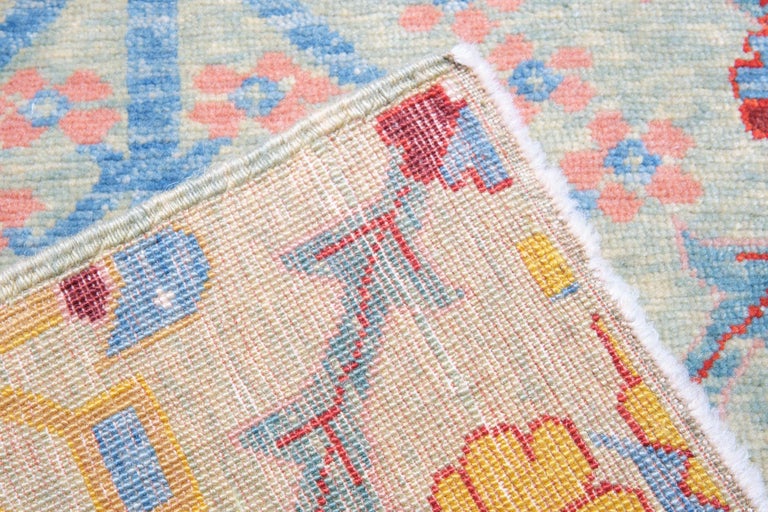 Ararat Rugs Shrubs in Lattice Rug Kurdish Persian Revival Carpet