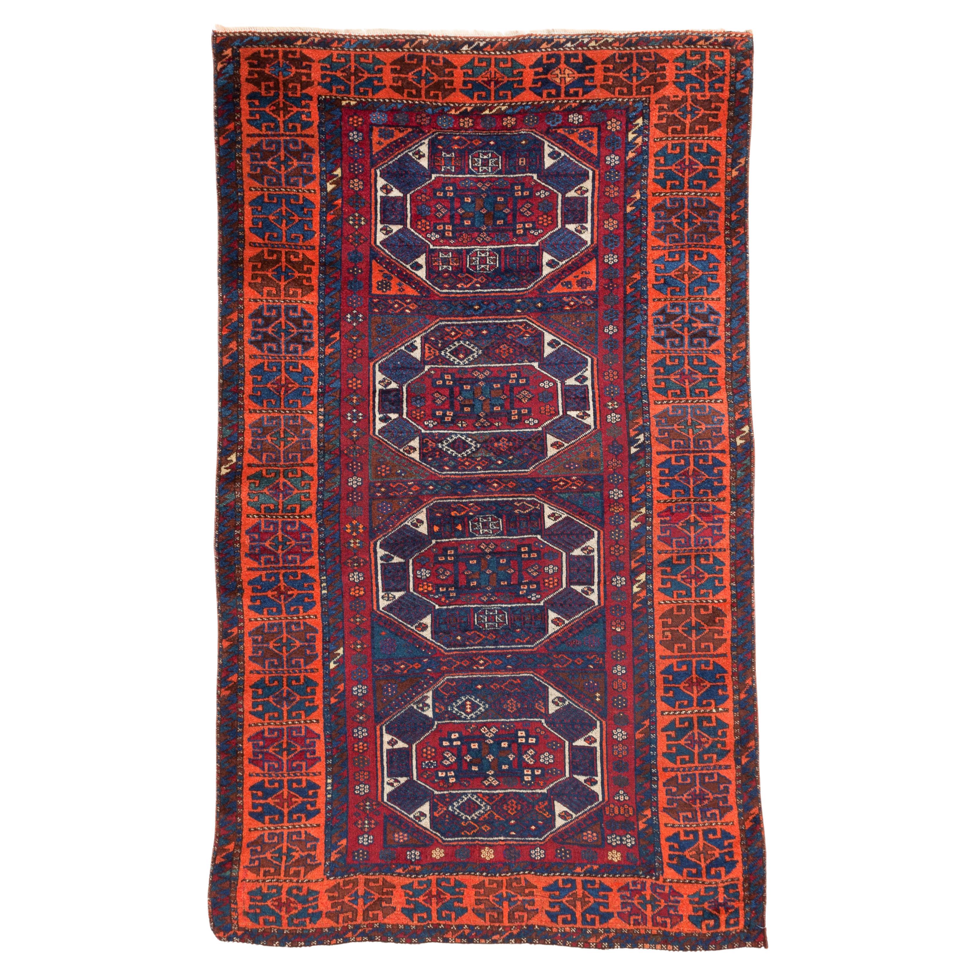 Antique Kurdish Herki Rug - Eastern Anatolian Rug