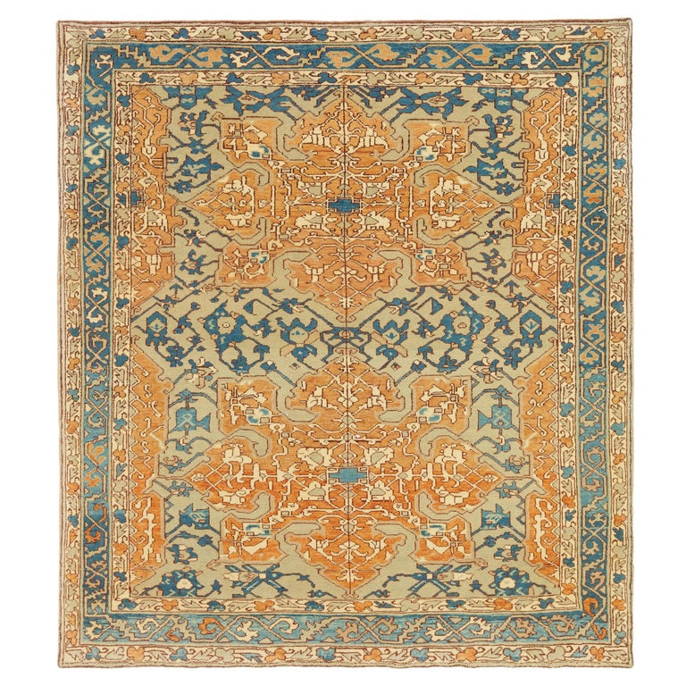 Ararat Rugs Star Ushak Carpet 16th Century Museum Piece Revival Rug