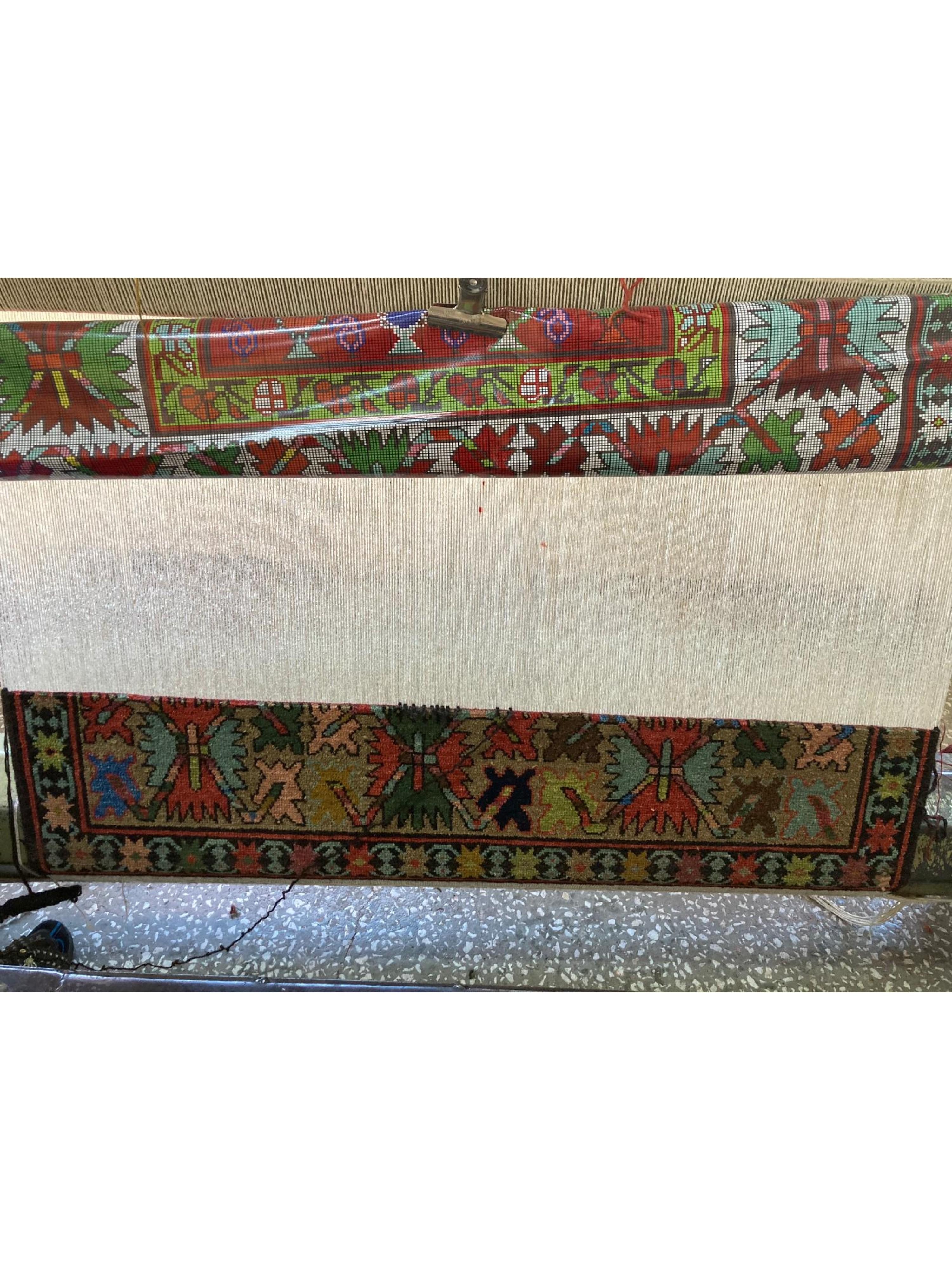 Ararat Rugs Alfombra Talish Boteh Alfombra del renacimiento caucásico del siglo XIX, teñida al natural Turco en venta