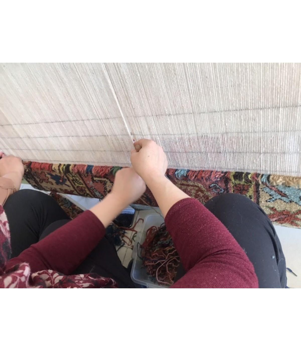 Ararat Rugs Alfombra Talish Boteh Alfombra del renacimiento caucásico del siglo XIX, teñida al natural Turco en venta