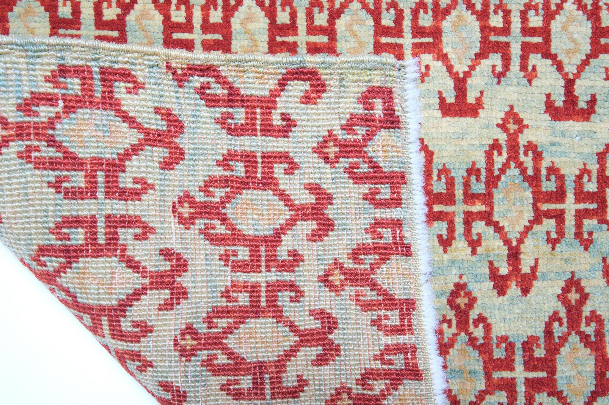 Vegetable Dyed Ararat Rugs the Alaeddin Mosque Clouds Carpet Seljuk Revival Carpet Natural Dyed For Sale