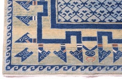 Ararat Rugs the Alaeddin Mosque Diamond Lattice Carpet Seljuk Rug, Natural Dyed