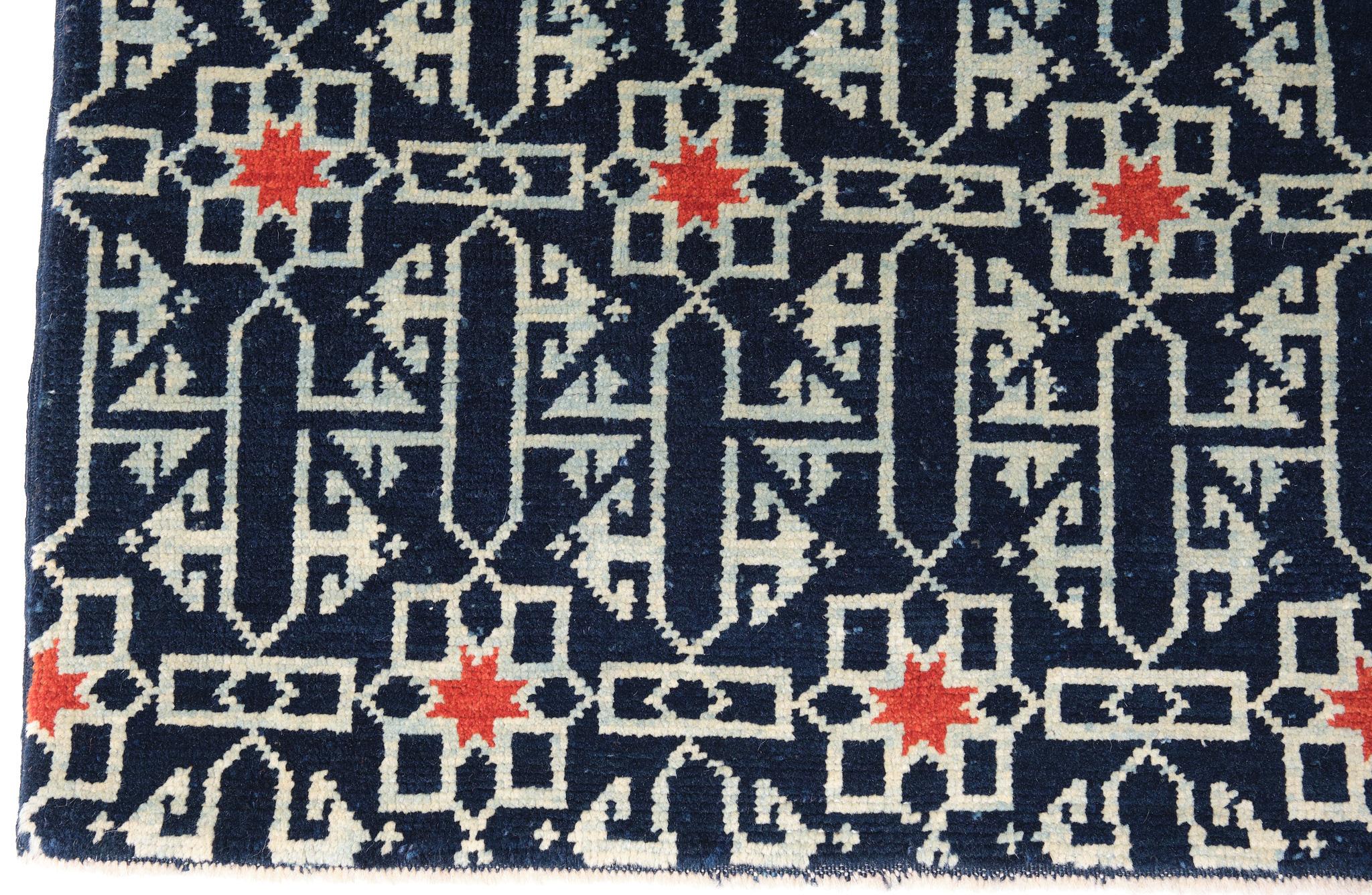 The source of the carpet comes from the book Orient Stars Collection, Anatolian Tribal Rugs 1050-1750, Michael Franses, Hali Publications Ltd, 2021 fig.23. This 13th-century carpet is from probably the Konya region, central Anatolia, circa 1200-1300