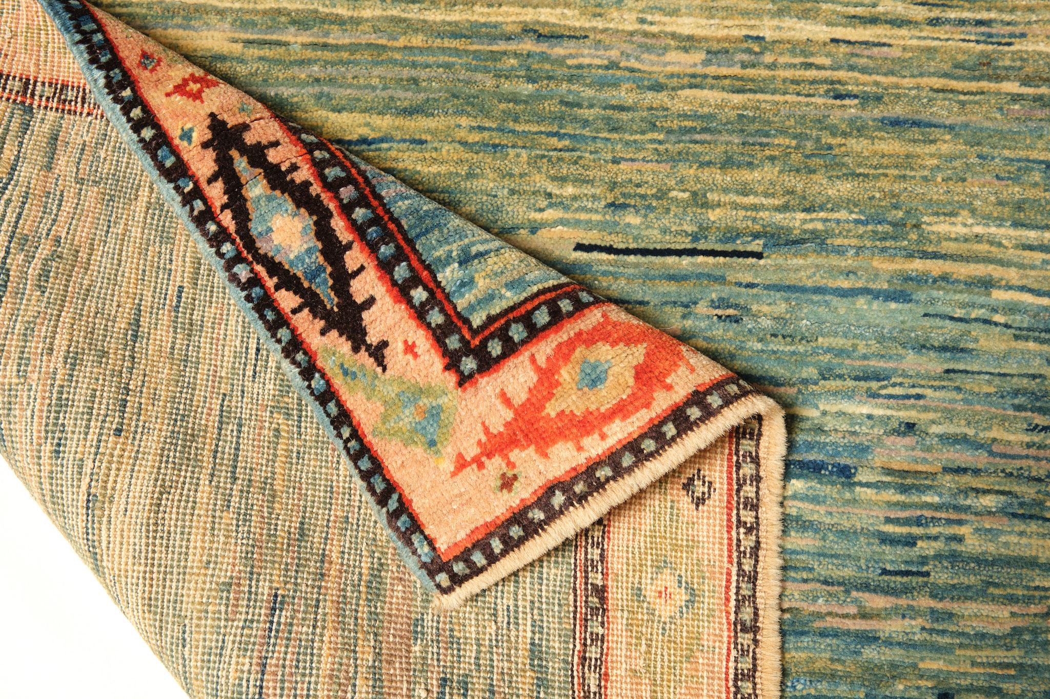 Revival Ararat Rugs the Blue Color Rug Modern Carpet Natural Dyed For Sale