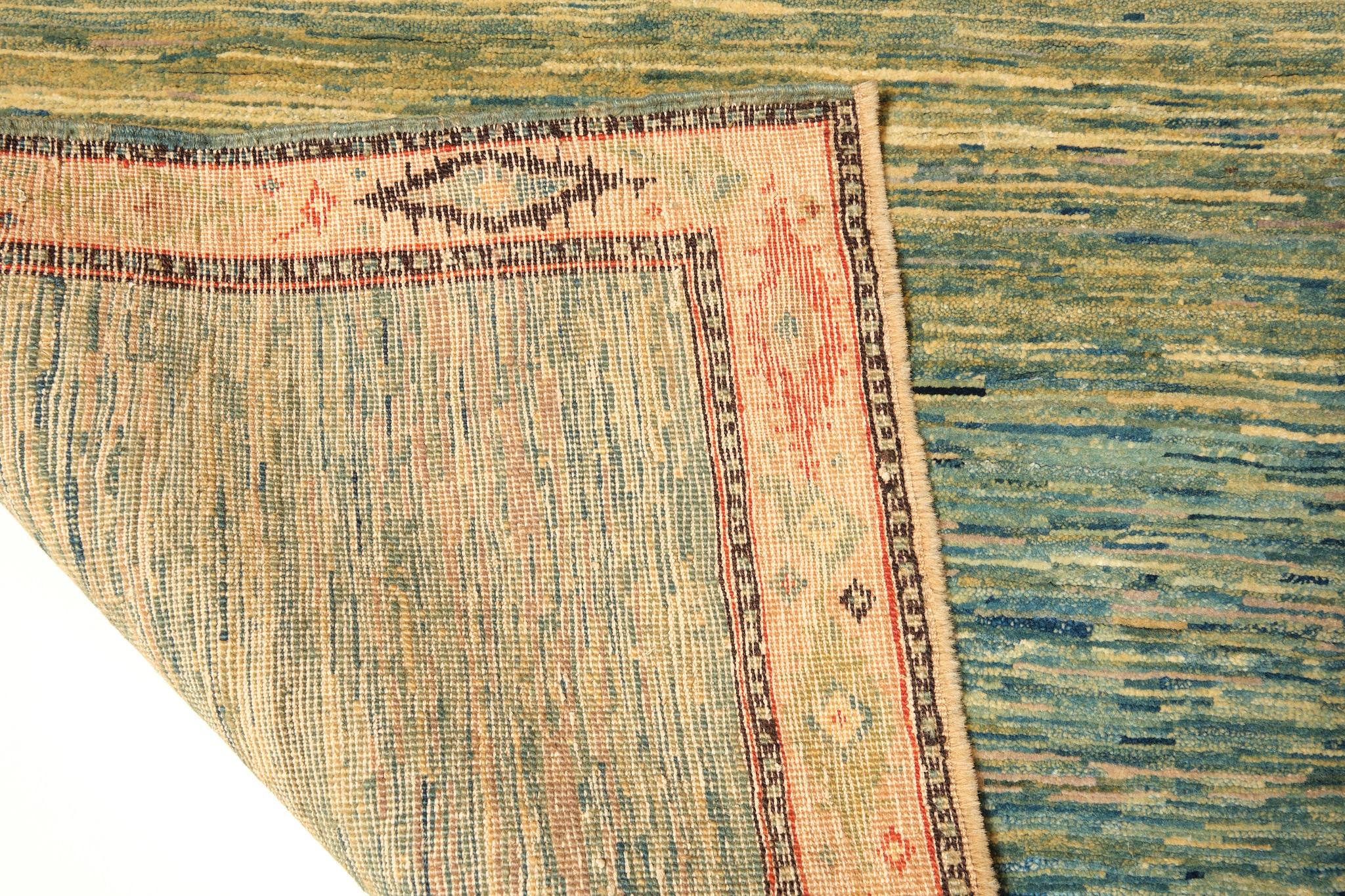 Turkish Ararat Rugs the Blue Color Rug Modern Carpet Natural Dyed For Sale