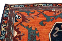 Ararat Rugs the Bode-Angeli Niche with Cloudbands Rug Revival Carpet Natural Dye