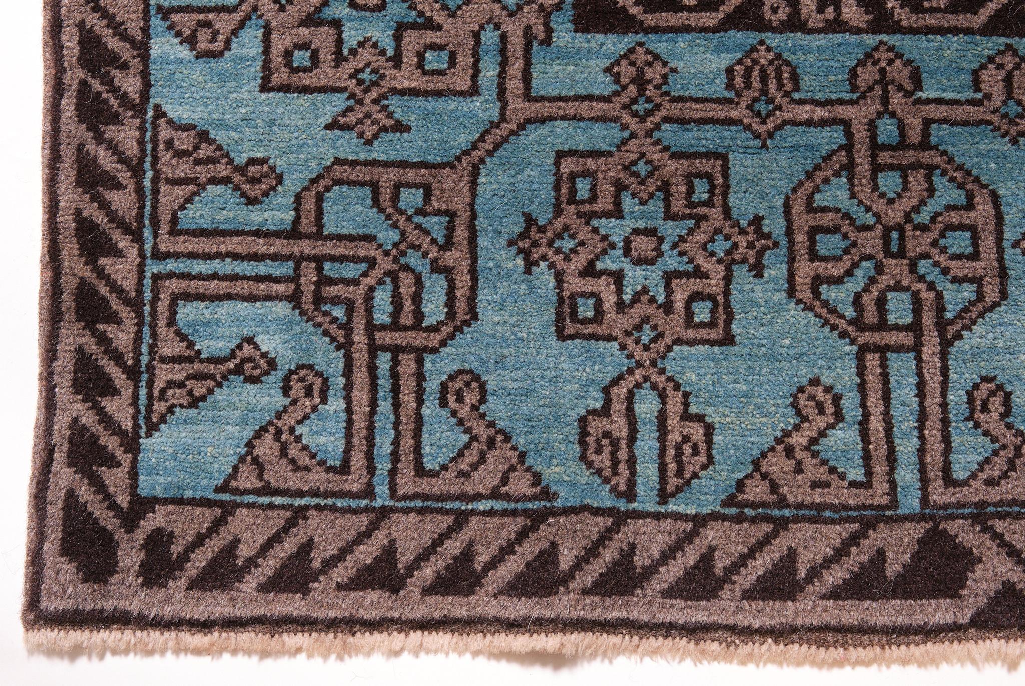 The source of the carpet comes from the book Turkish Carpets from the 13th – 18th centuries, Ahmet Ertug, 1996 pl.9. This 13th-century carpet is from Ulu Mosque, Divrigi Sivas region, central Anatolia. The Seljuk period marks one of the highest