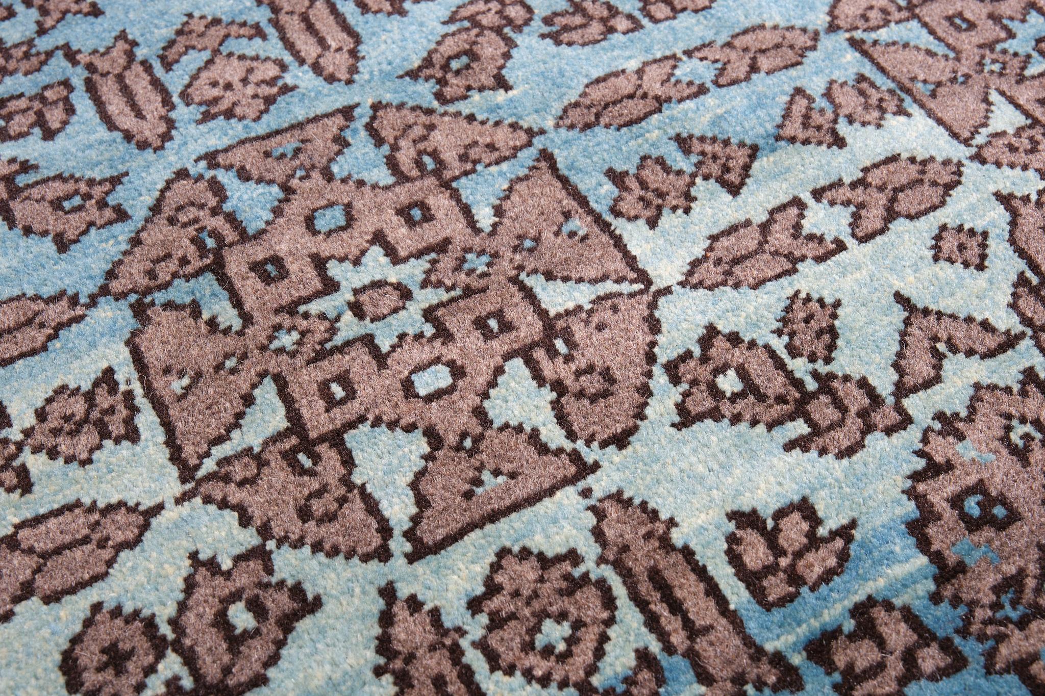 Ararat-Teppich Divrigi Ulu Mosque Teppich Anatolian Revival, natürlich gefärbt (Pflanzlich gefärbt) im Angebot