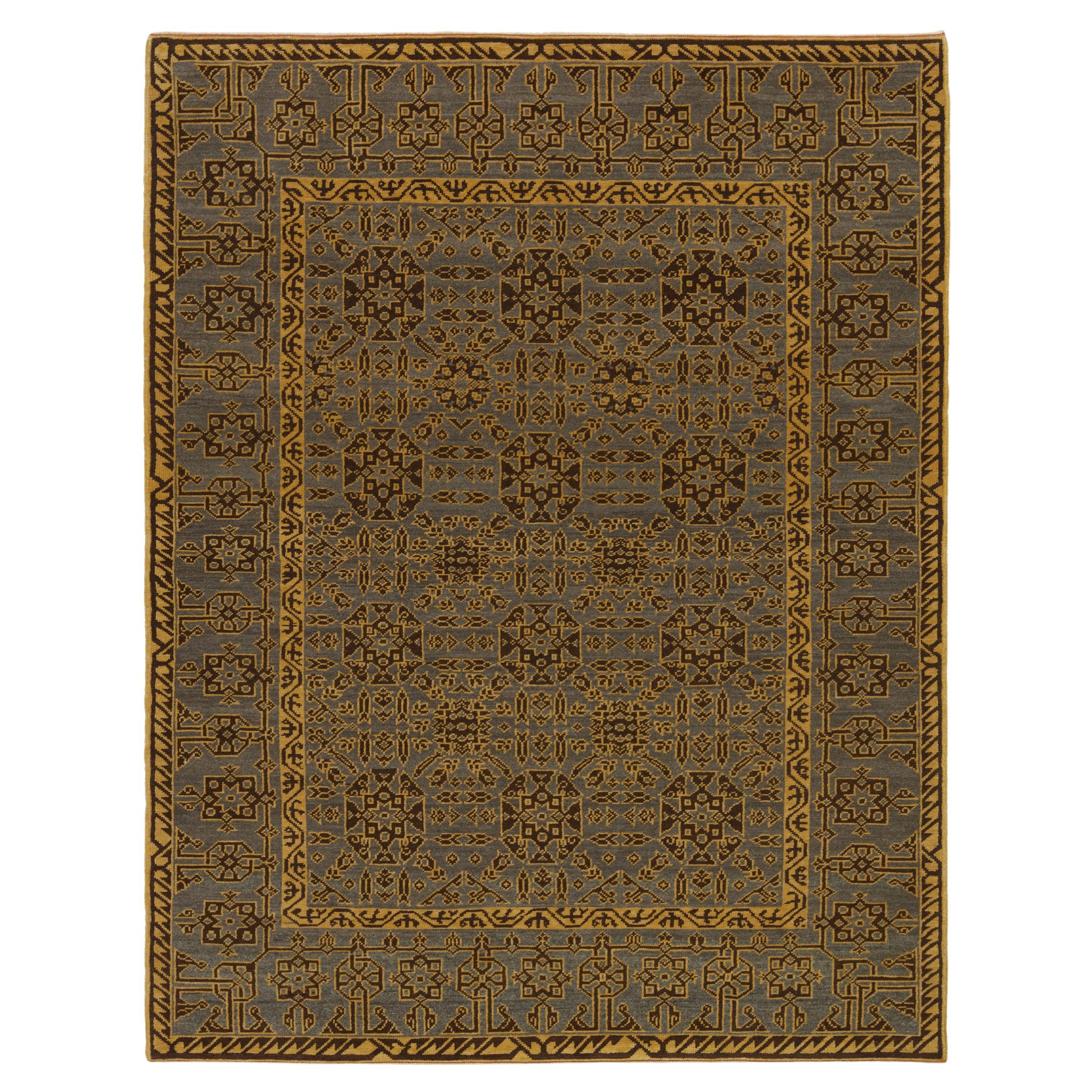 Ararat Rugs The Divrigi Ulu Mosque Carpet Anatolian Revival Rug, Natural Dyed