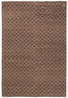 Ararat Rugs the Esrefoglu Mosque Stars in Lattice Carpet Anatolian Natural Dyed