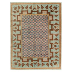 Ararat Rugs the Esrefoglu Mosque Stars in Lattice Carpet Anatolian Natural Dyed