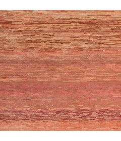 Ararat Rugs the Pink Color Rug, Modern Desert Sand Design Carpet, Natural Dyed