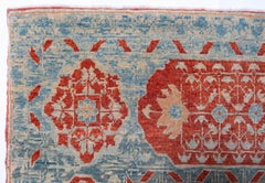 Ararat Rugs The Simonetti Mamluk Carpet 16th C. Revival Rug, Square Natural Dyed