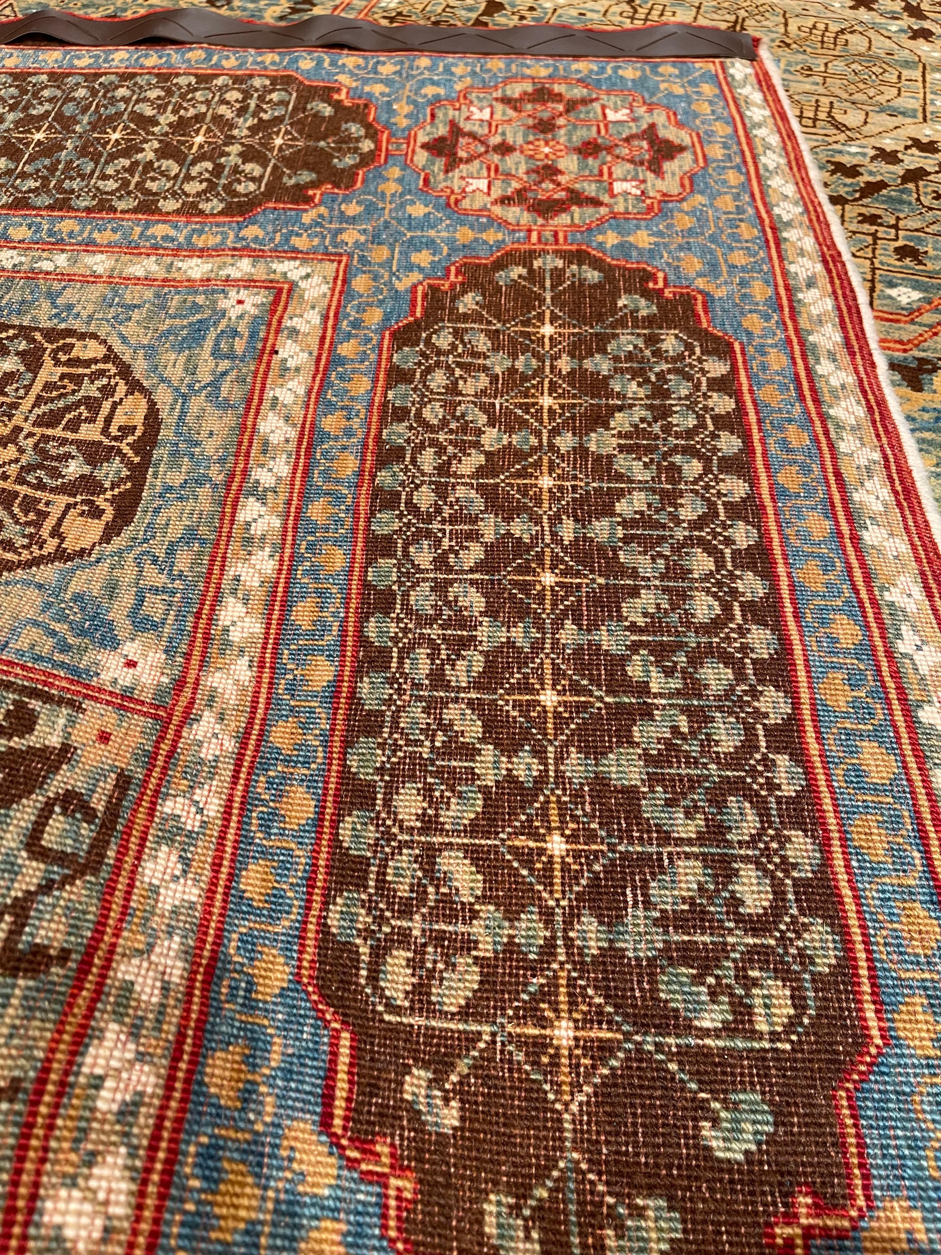 Ararat Rugs the Simonetti Mamluk Carpet 16th Century Revival, Natural Dyed In New Condition For Sale In Tokyo, JP