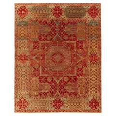 Ararat Rugs the Simonetti Mamluk Carpet 16th Century Revival Rug, Natural Dyed