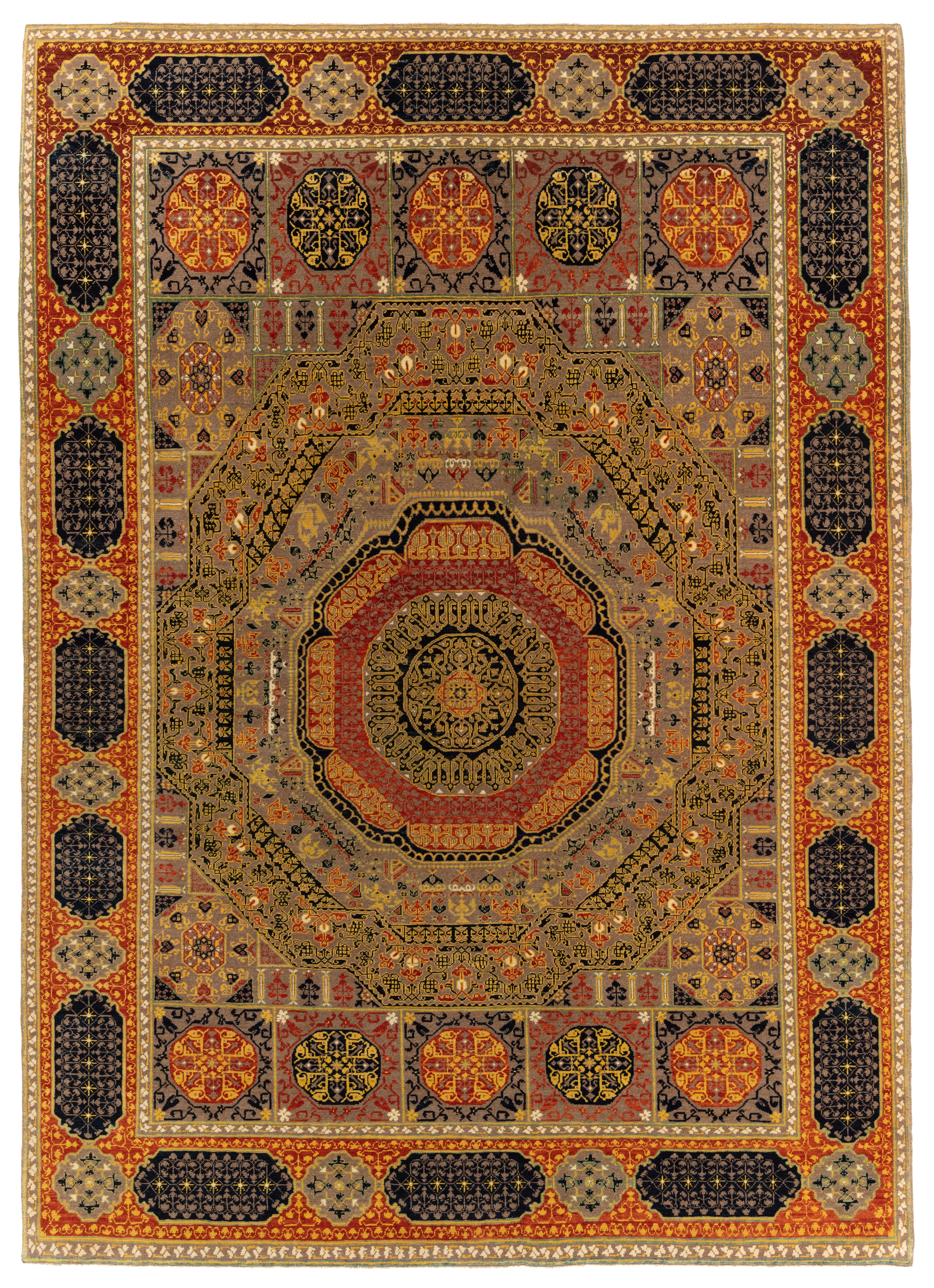 Ararat Rugs the Simonetti Mamluk Carpet 16th Century Revival Rug ...
