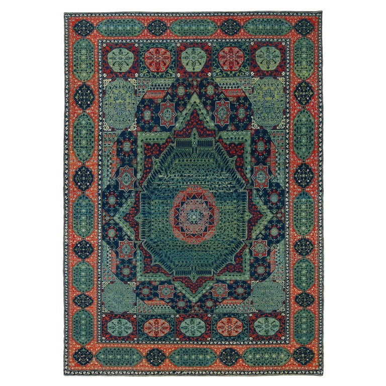 Ararat Rugs the Simonetti Mamluk Carpet 16th Century Revival Rug ...