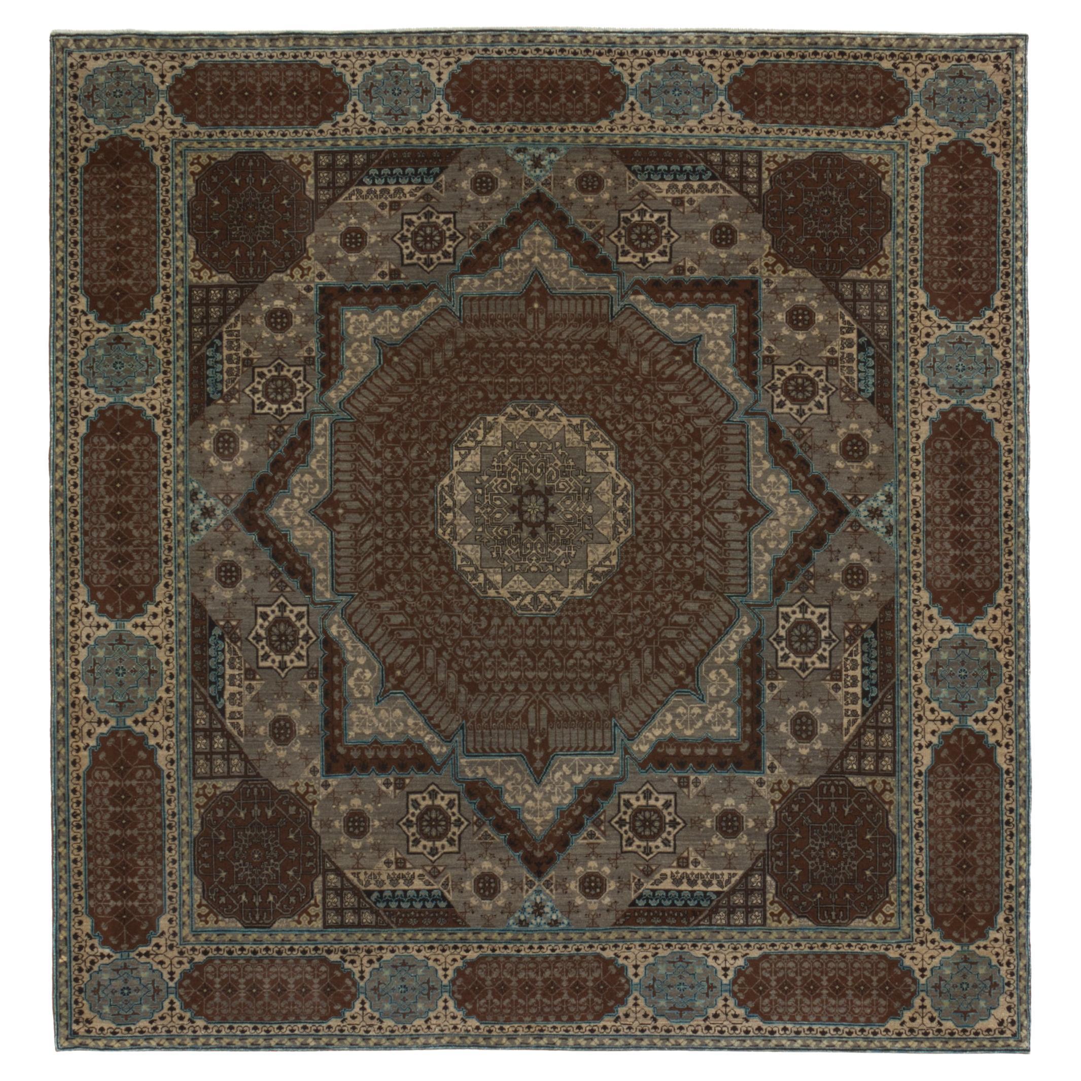 Ararat Rugs the Simonetti Mamluk Carpet 16th Century Revival Rug, Natural Dyed For Sale