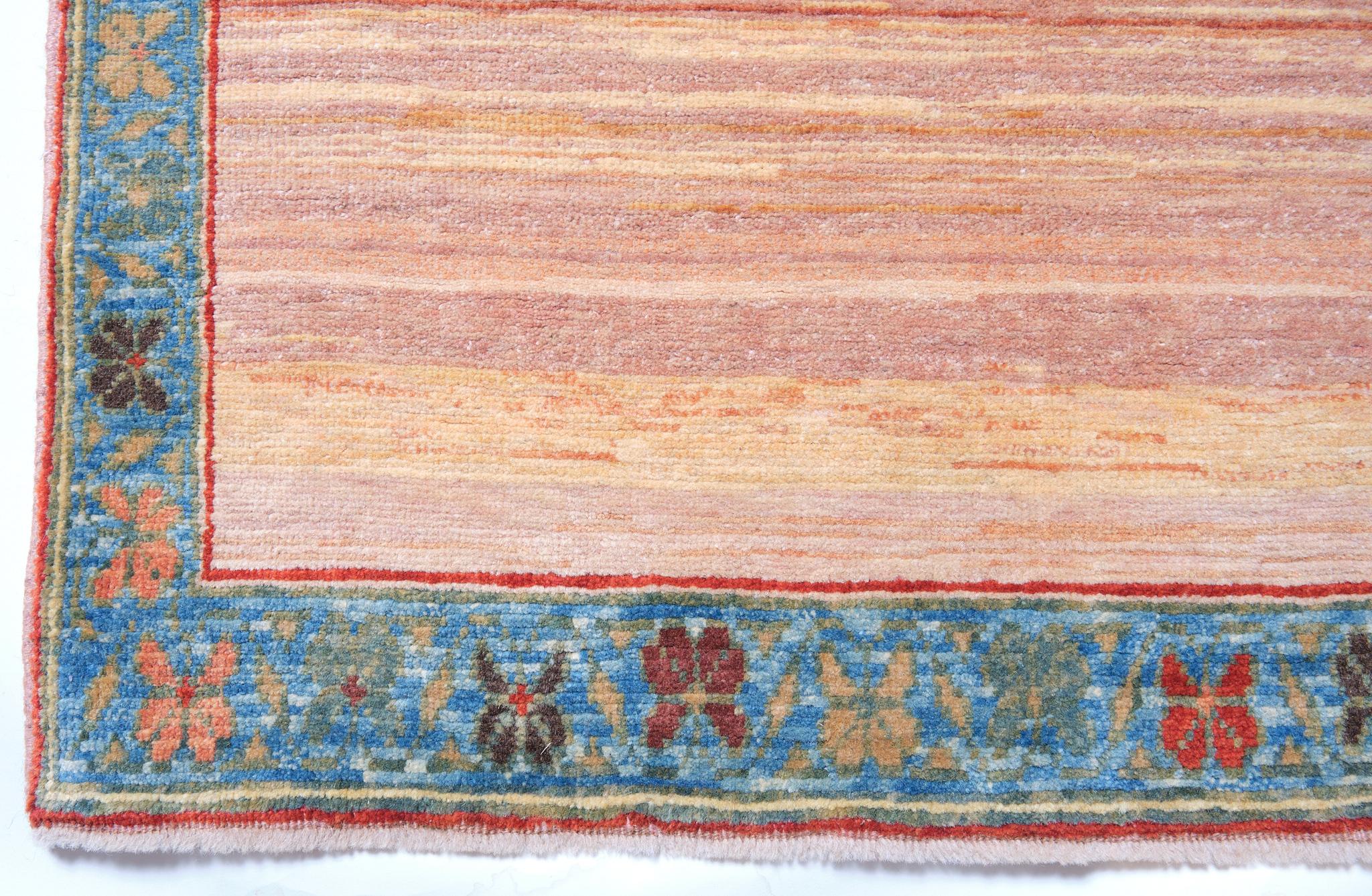 Turkish Ararat Rugs The Soft Pink Color Rug, Modern Desert Sand Carpet, Natural Dyed For Sale