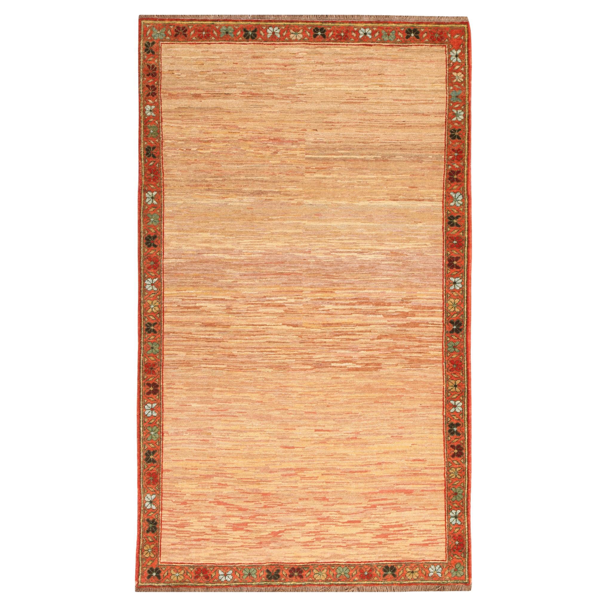 Ararat Rugs The Soft Pink Color Rug, Modern Desert Sand Carpet, Natural Dyed For Sale
