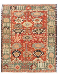 Ararat Rugs Trees and Palmettes Rug Saluj Bulagh Revival Carpet Natural Dyed