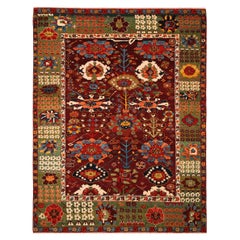 Ararat Rugs Trees and Palmettes Rug Saluj Bulagh Revival Carpet Natural Dyed