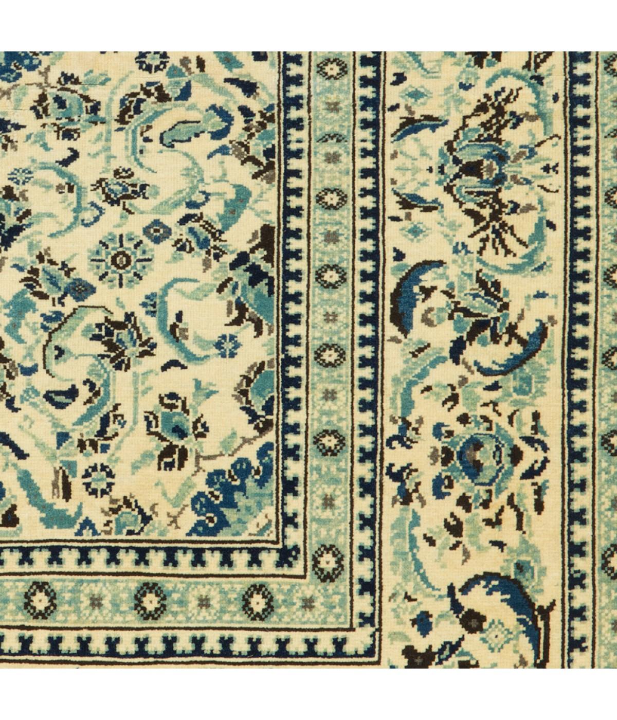 Turkish Court Manufactury Rugs were woven in the Egyptian workshops founded by the Ottoman Empire in the 16th century. Those carpets were woven in Egypt, following the paper cartoons probably created in Istanbul and sent to Cairo at that time.