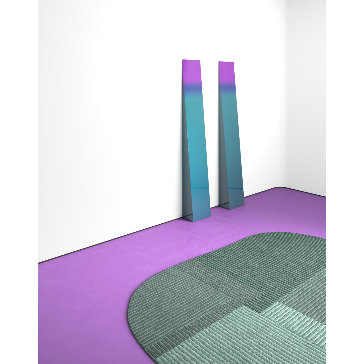 Post-Modern Arashi Desert Rug by Antilla Di Lauro For Sale