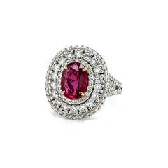 ARAYIAN 2.01-Carat Ruby & Diamond Ring