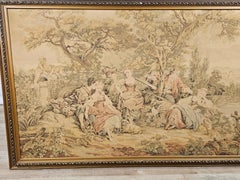Tapestry with frame early 20th century