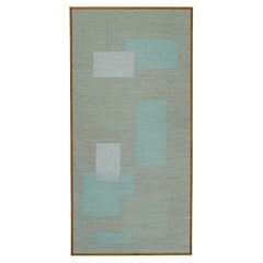Contemporary hand-woven tapestry, abstract composition - Spigolatura No. 96