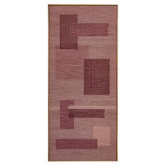 Contemporary hand-woven tapestry, abstract composition - Spigolatura No. 97