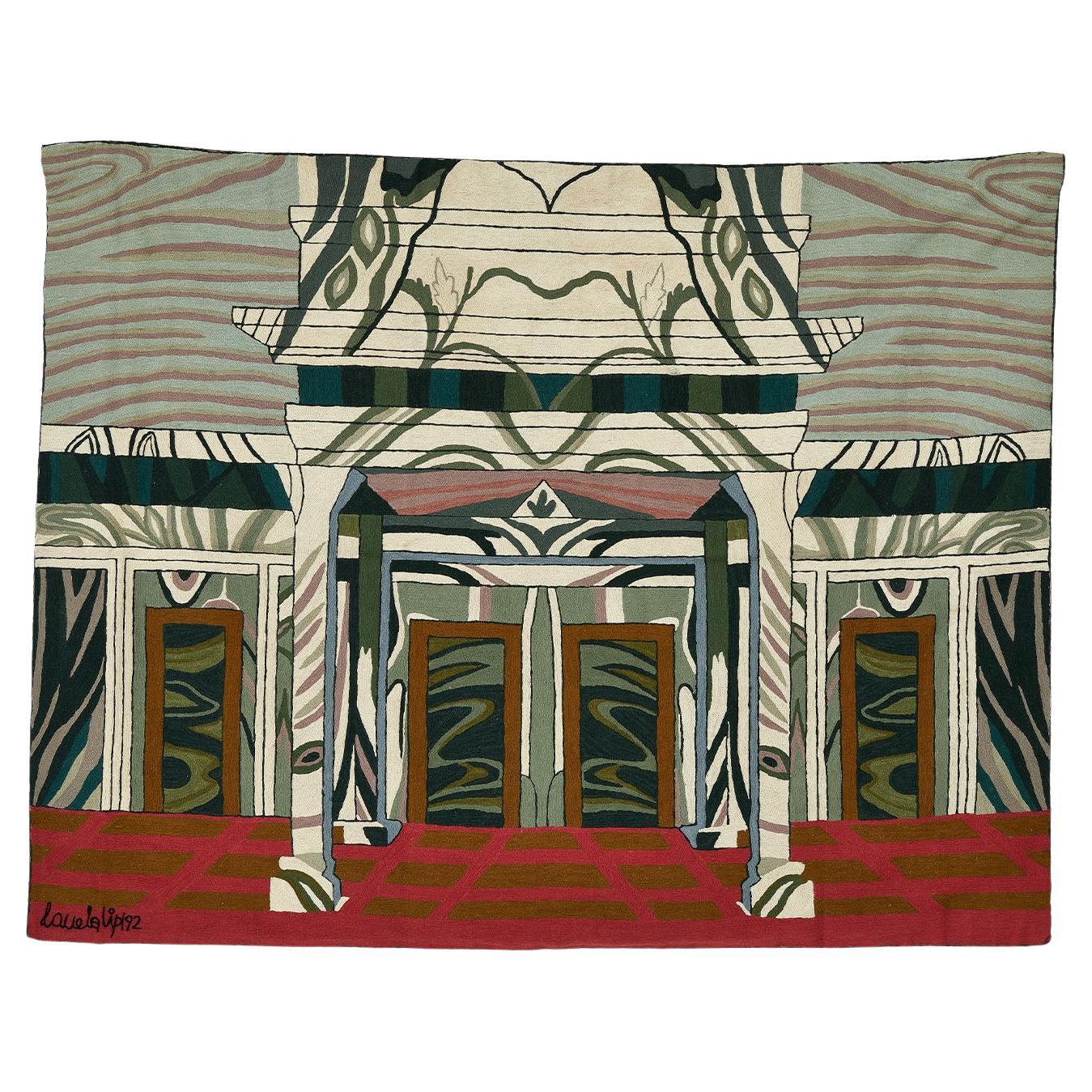 Tapisserie Fuchsia de Nanda Vigo pour Flou