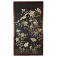 Japanese Tapestry on Silk 19th century
