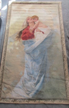 Wandteppich Madonna mit Kind - Grassaft