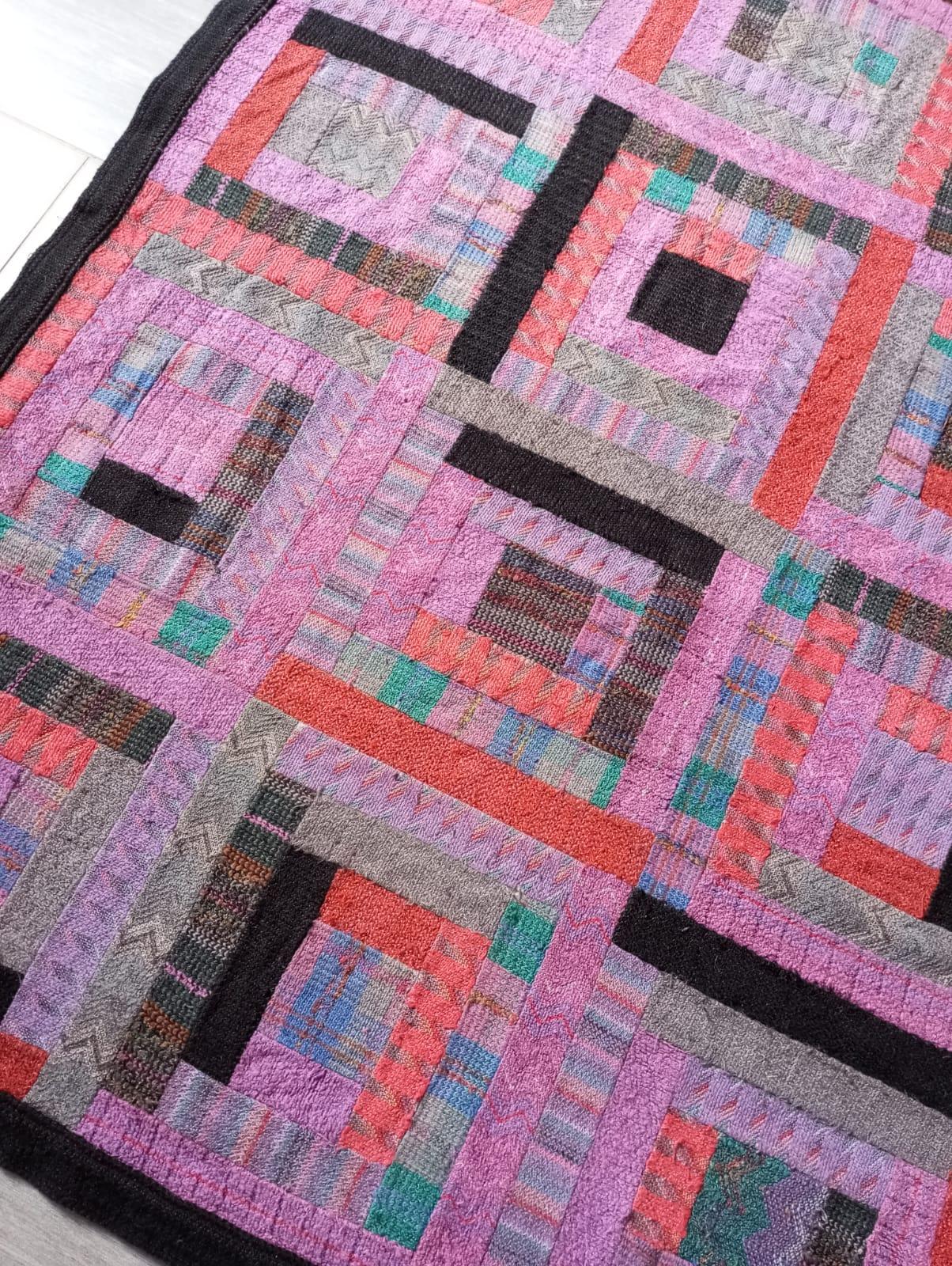 Missoni tapestry in wool signed  Giorgio Saporiti '93 For Sale 3