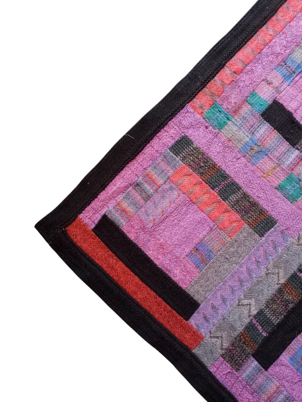 Wool Missoni tapestry in wool signed  Giorgio Saporiti '93 For Sale