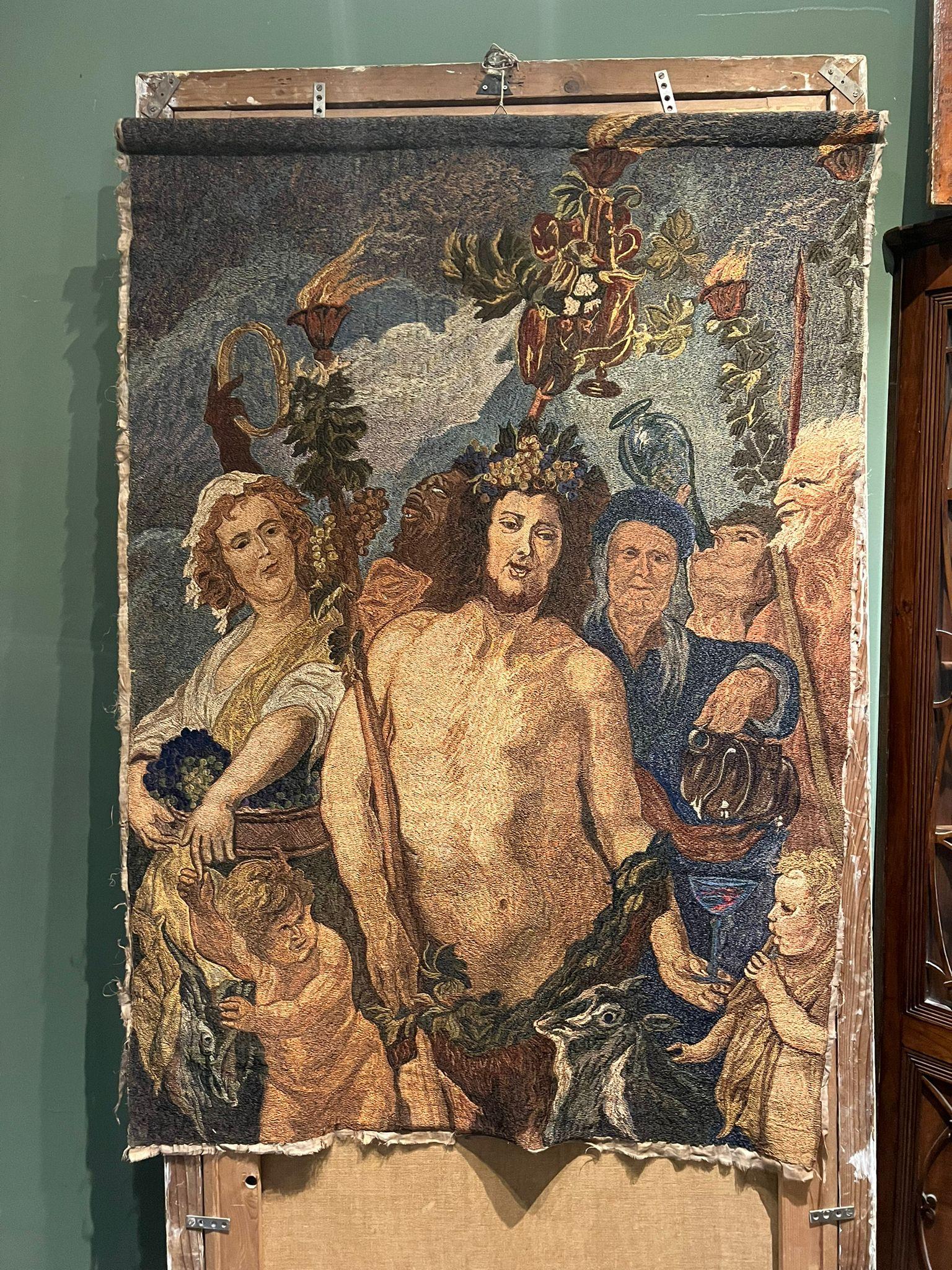 Tapestry depicting the triumph of Bacchus For Sale 5