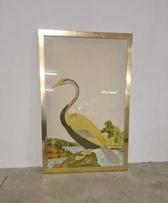 Tapestry on silk by Fabbriziani & Calandra