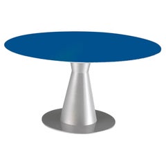 Arbat Round Dining Table in Powder-Coated Aluminum by altreforme