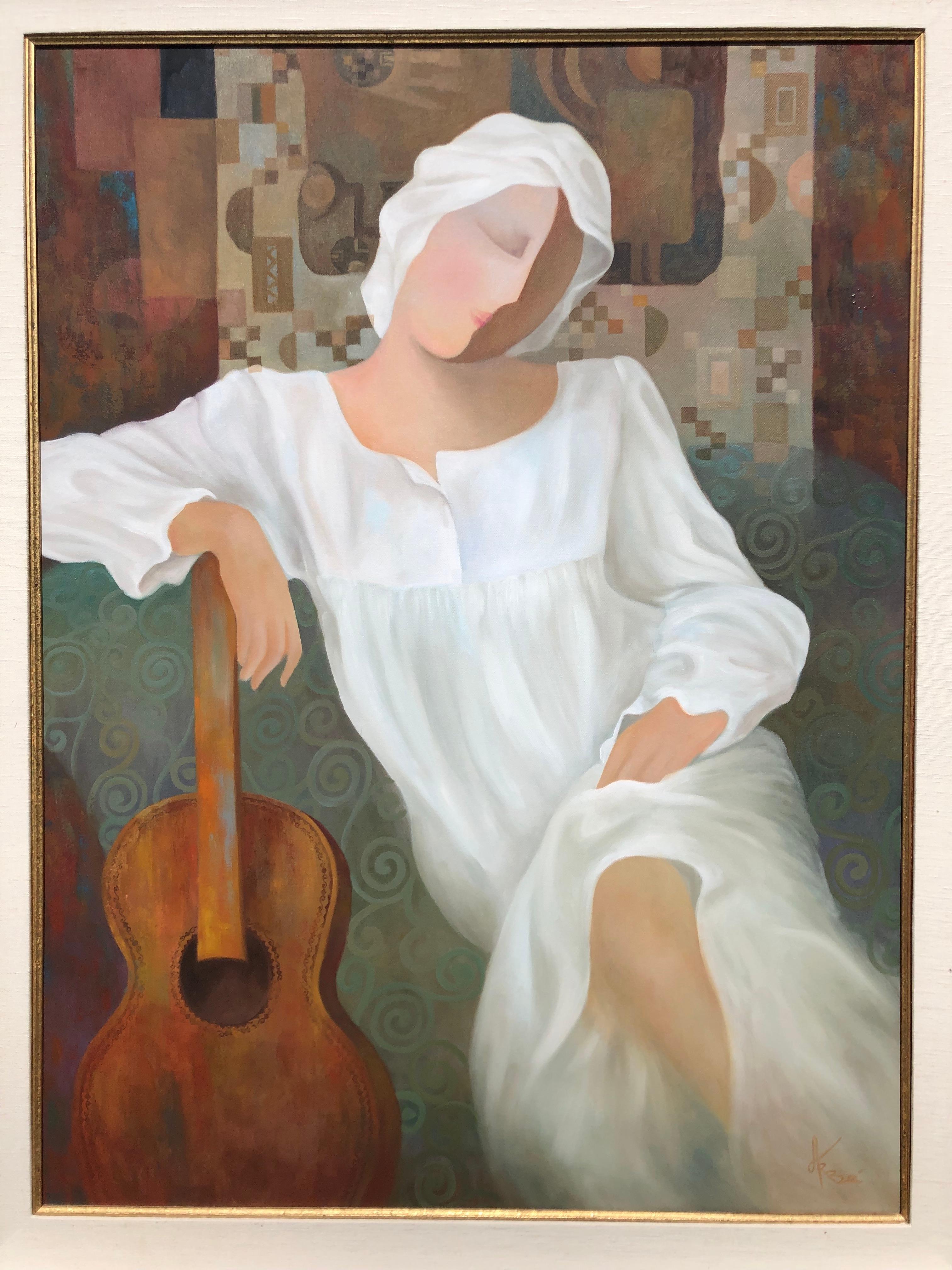 Peinture à l'huile intermission - Painting de Arbe Ara Berberyan