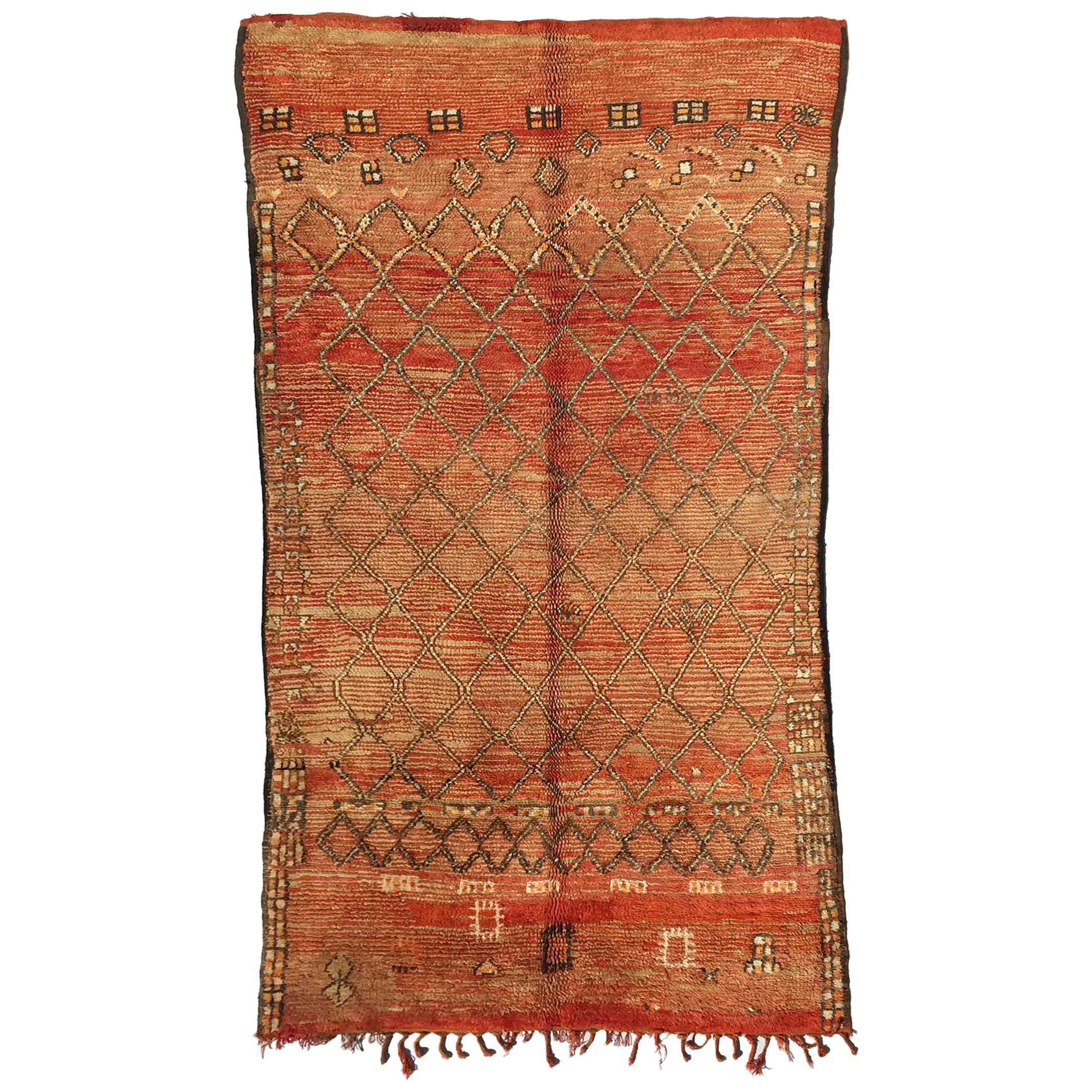 Arbia Rug from the Middle of the 20th Century