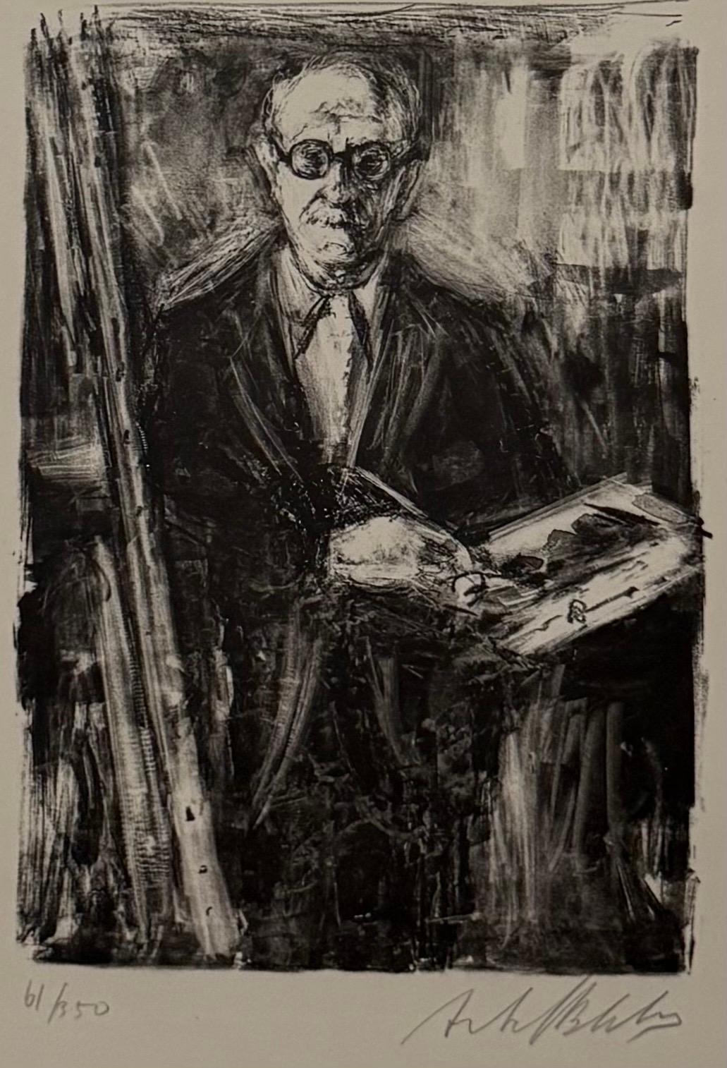Lithuanian French Artist Arbit Blatas Lithograph Albert Marquet Ecole D'Paris For Sale 2