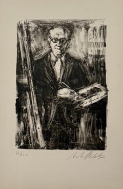 Lithuanian French Artist Arbit Blatas Lithograph Albert Marquet Ecole D'Paris