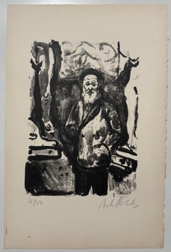 Artista francese di origine lituana Arbit Blatas Litografia Aristide Maillol Ecole D'Paris