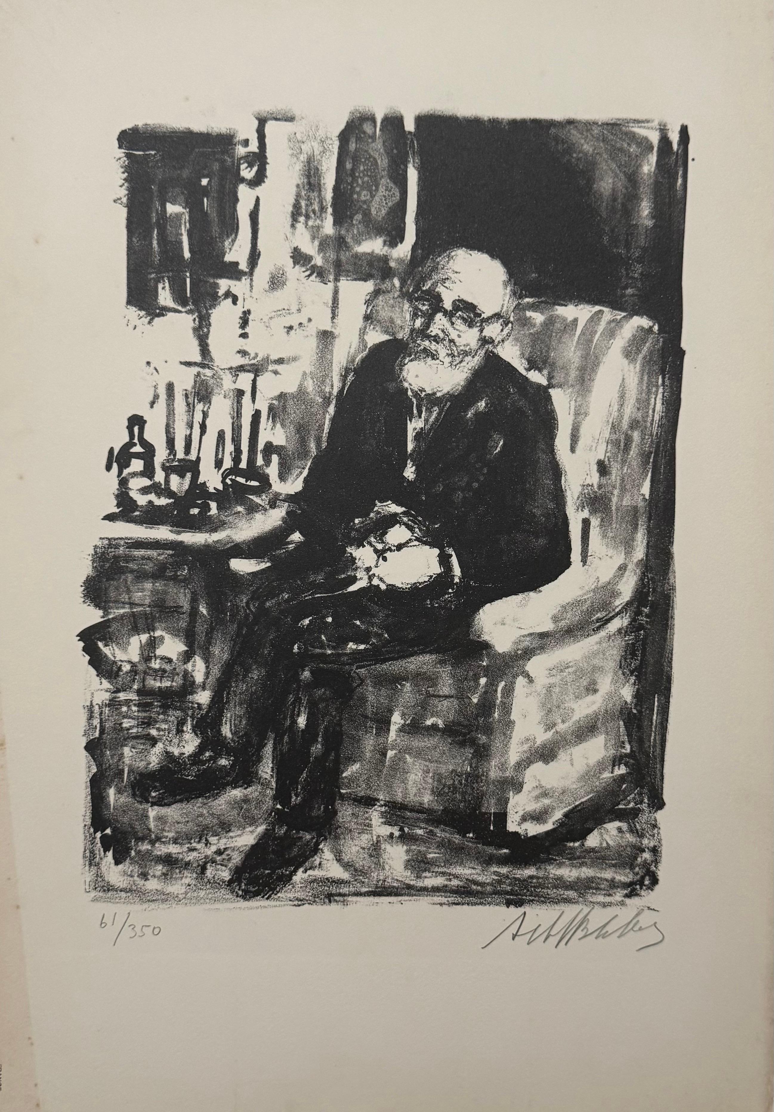 Lithuanian French Artist Arbit Blatas Lithograph Edouard Vuillard Ecole D'Paris For Sale 3