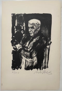 Lithuanian French Artist Arbit Blatas Lithograph Georges Braque School of Paris