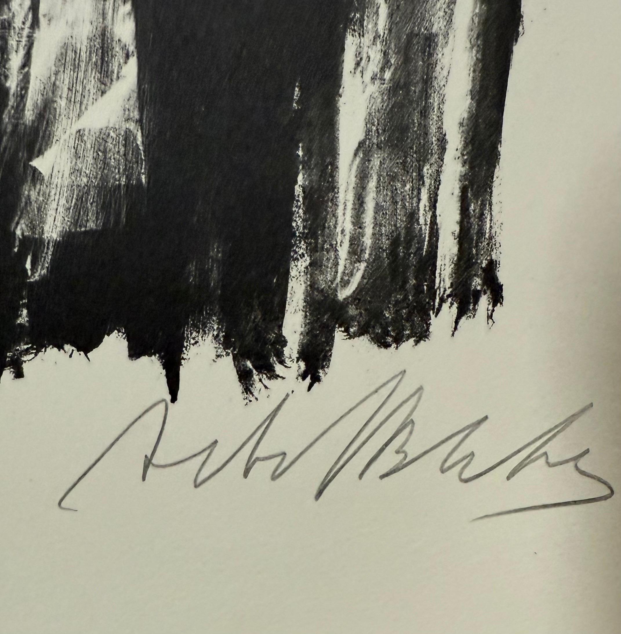 Lithuanian French Artist Arbit Blatas Lithograph Georges Braque School of Paris For Sale 2